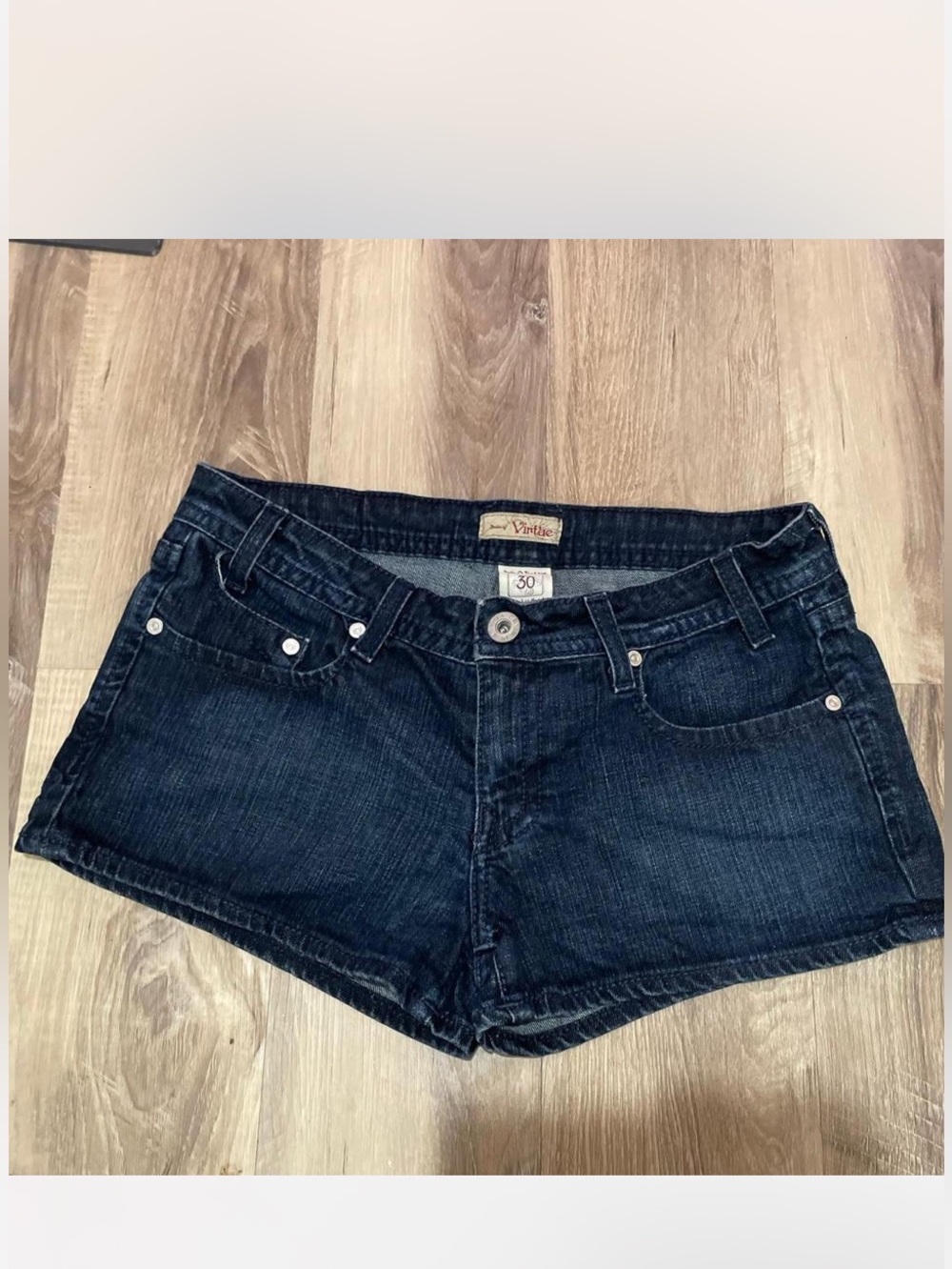 Dark Indigo Women’s Denim Jean Shorts - Size 30